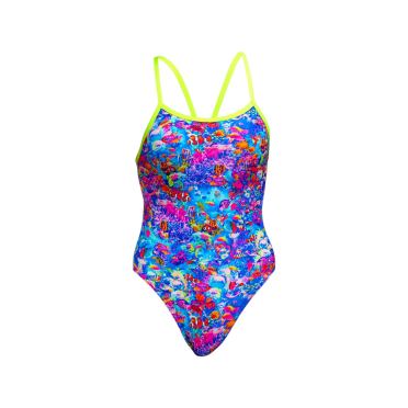 Funkita Sea Life Single Strap Badeanzug Damen 