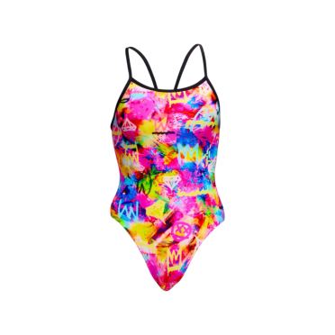 Funkita Tag Her Single Strap Badeanzug Damen 