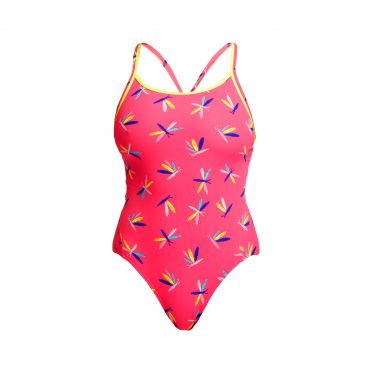 Funkita Fly Dragon Diamond Back Badeanzug Damen