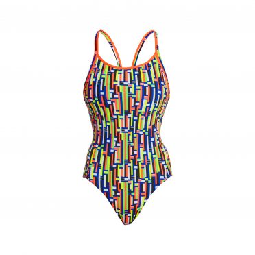 Funkita Prime Time Diamond Back Badeanzug Damen