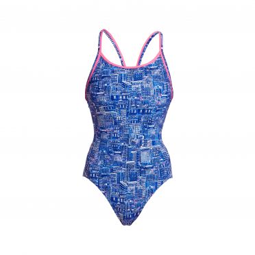 Funkita Sky City Diamond Back Badeanzug Damen
