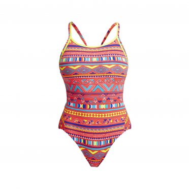 Funkita Tribe Vibe Diamond Back Badeanzug Damen