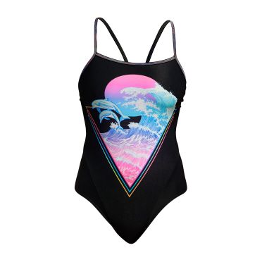 Funkita Dolph Lundgren Single Strap Badeanzug Damen