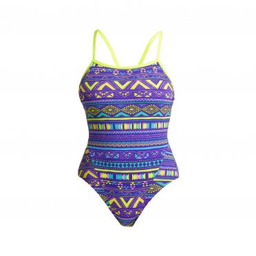 Funkita Inca Inked Single Strap Badeanzug Damen