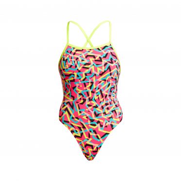 Funkita Party Popper Tie Me Tight Badeanzug Damen