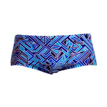Funky Trunks Blue Bits Classic Trunk Badehose Herren 