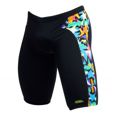 Funky Trunks Paper Cut Training Jammer Badehose Herren