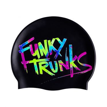 Funky Trunks Silikon Badekappe Trunk Tag