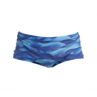 Funky Trunks Cold Current plain front Trunk Badehose Herren