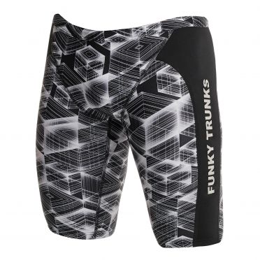 Funky Trunks Black hole Training jammer Badehose Herren
