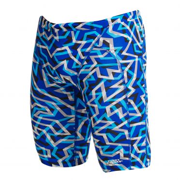Funky Trunks Ticker Tape Training jammer Badehose Herren