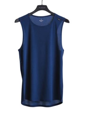 Fusion run singlet blau herren 