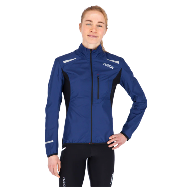 Fusion S1 Run Jacket Dunkelblau damen 