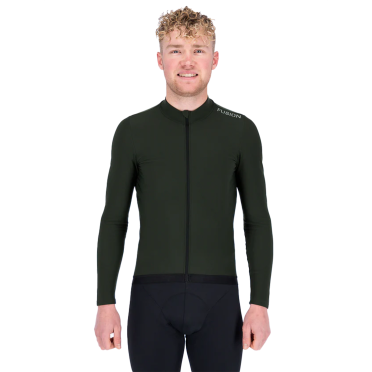 Fusion Thermal Cycling Jersey Grun Herren 