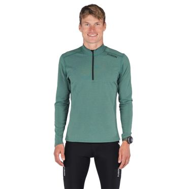 Fusion C3 Zip Neck Grun herren 