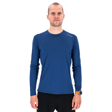 Fusion Merino 150 LS Shirt Blau herren 