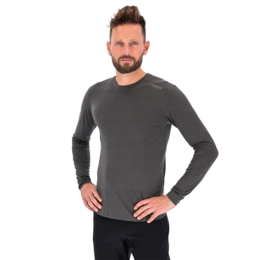 Fusion Merino 150 LS Shirt Grau herren 