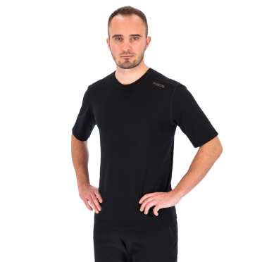 Fusion Merino 150 T-Shirt Schwarz herren 