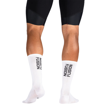 Fusion Cycling Socks Weiss Unisex 