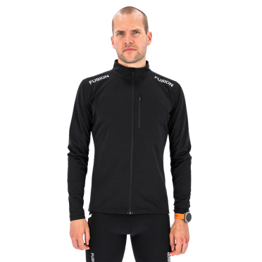 Fusion S2 Run Jacket Schwarz herren 