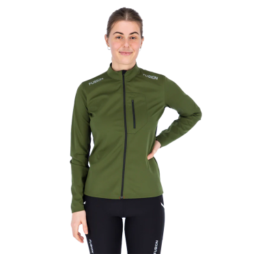 Fusion S2 Run Jacket Grun damen 