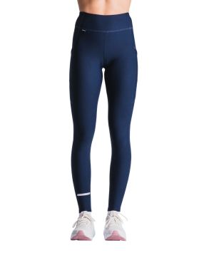 Fusion Hot Long Tights Blau Damen 