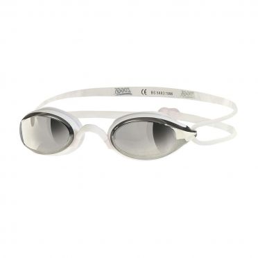 Zoggs Fusion air mirror Schwimmbrille Weiß