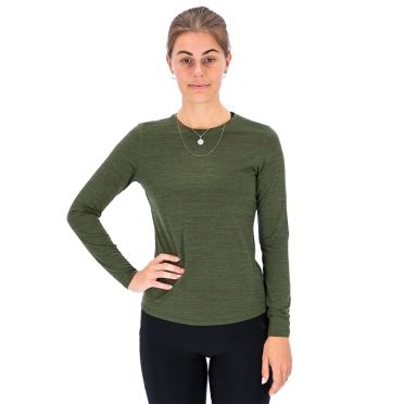 Fusion C3 LS Shirt Grun damen 