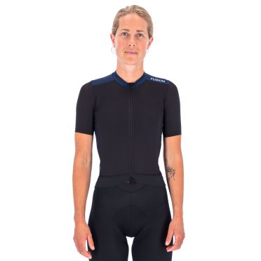 Fusion Cycling Jersey Dunkelblau Damen 