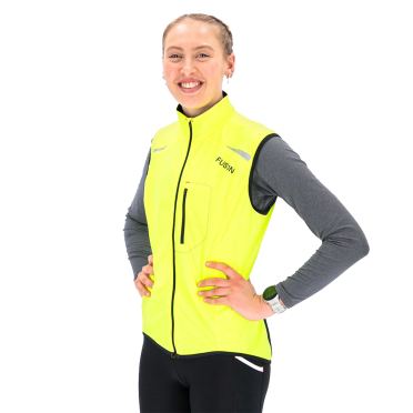 Fusion S1 Run Vest Gelb damen 