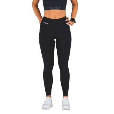 Fusion Gym Tights Schwarz damen 