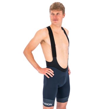 Fusion C3 Bib Shorts Dunkelblau Herren 