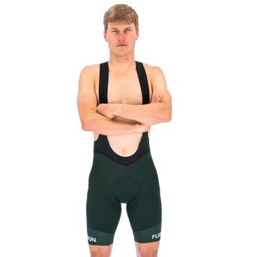 Fusion C3 Bib Shorts Grun Herren