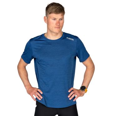 Fusion C3 T-shirt Blau Herren 