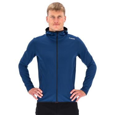 Fusion Recharge Hoodie Blau Herren 