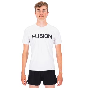 Fusion SLi T-shirt Weiss/Schwarz herren 