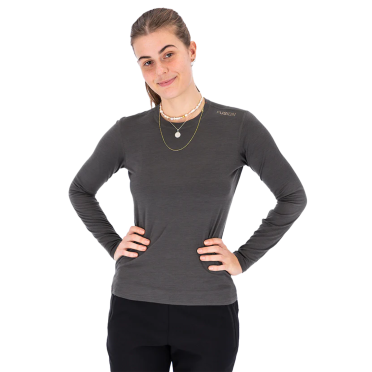 Fusion Merino 150 LS Shirt Grau damen 