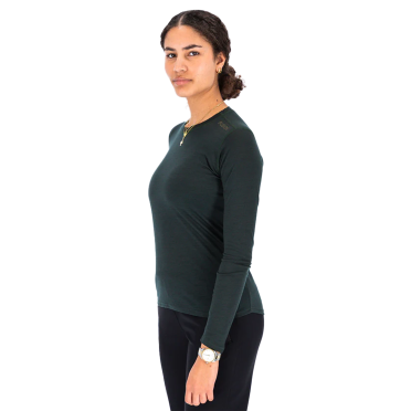 Fusion Merino 150 LS Shirt Grun damen  