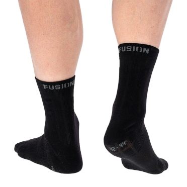 Fusion Run Socks Schwarz Unisex 