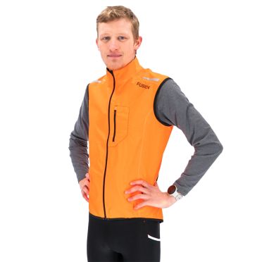 Fusion S1 Run Vest Orange herren 