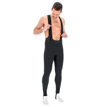 Fusion S3 Long Bib Tights Schwarz Unisex 