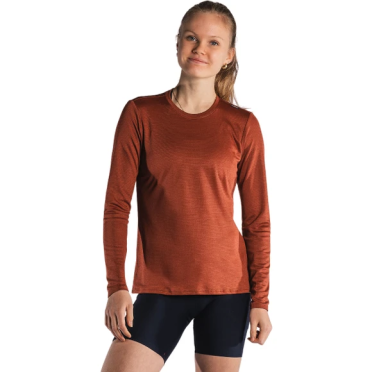 Fusion Technical Merino 150 LS Shirt Rust damen 