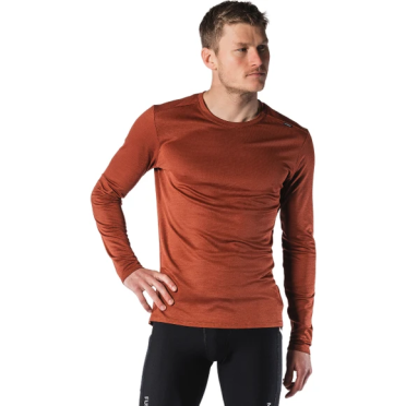 Fusion Technical Merino 150 LS Shirt Rust herren 