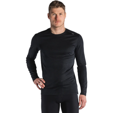 Fusion Technical Merino 150 LS Shirt Schwarz herren 