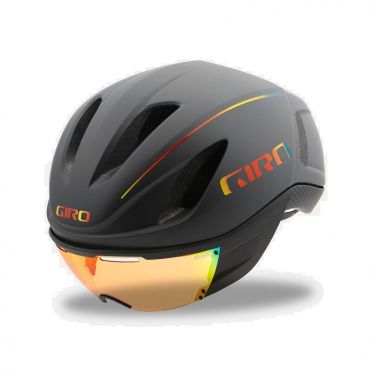 Giro Vanquish mips Fahrradhelm matt grau/feuer