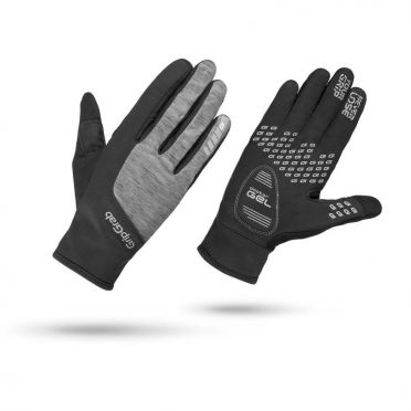 GripGrab Women's hurricane Radhandschuhe Schwarz/Grau Damen
