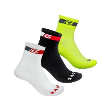 GripGrab Tricolore regular cut Socken 3-pack 