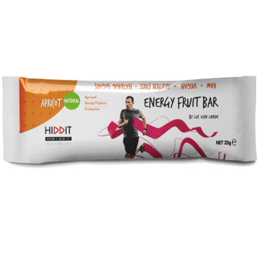 Hiddit Energy Fruchtriegel Aprikose 12x33g
