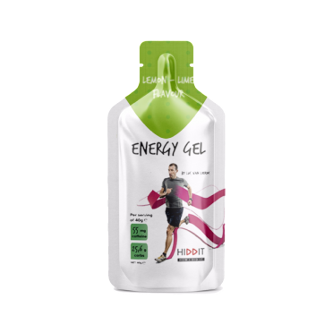 Hiddit Energy Gel Box Zitronen-Limette 10x3 (40g)