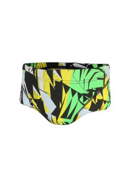 Zone3 High-Jazz 2.0 Brief Badehose Gelb/Grün Herren